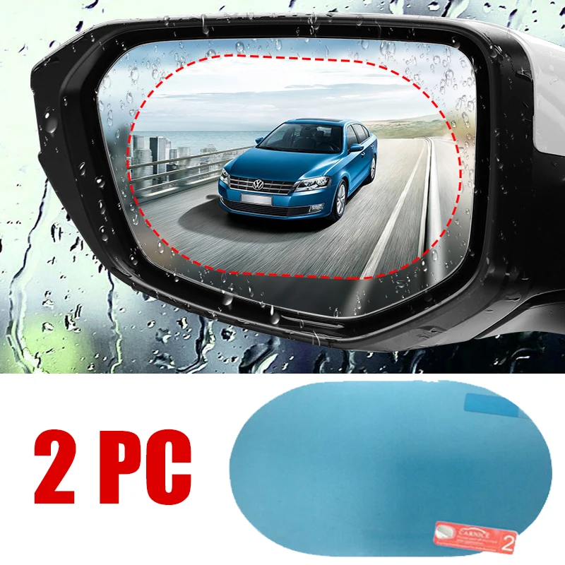 Anti Glare Car Rearview Mirror Film - 2PCS 자동차 스티커 방수 필름 자동차