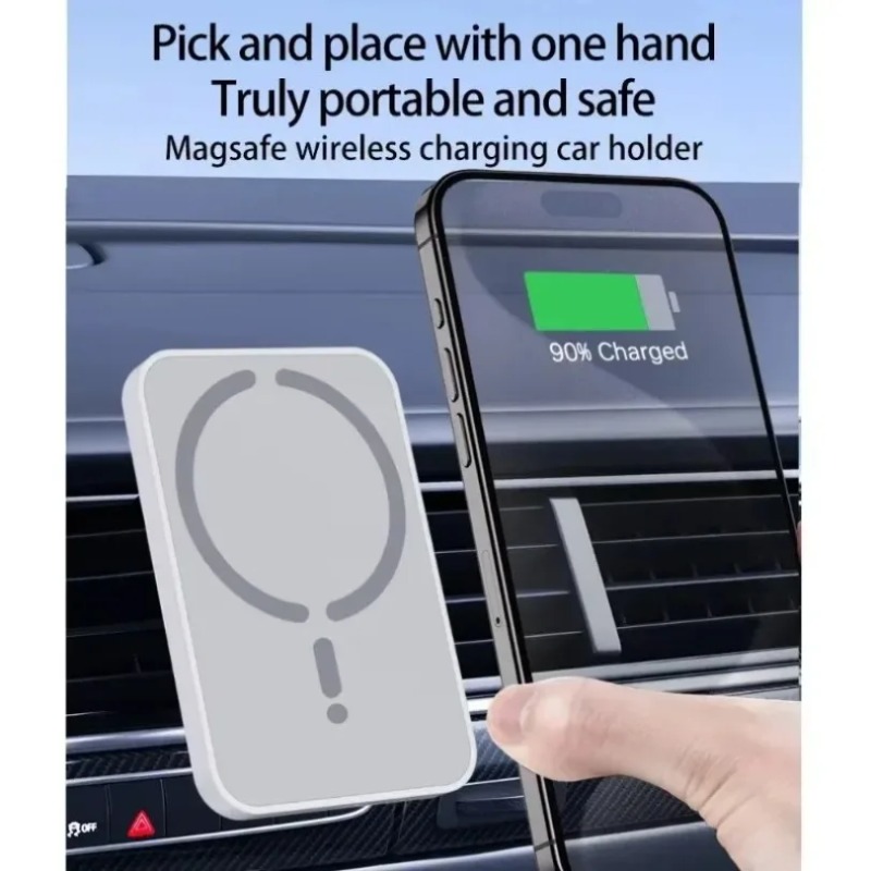 마그네틱 차량용 무선 충전기 에어벤트 GPS 폰 홀더  - Magnetic Phone Holder For Car Vent 리뷰 및 가격