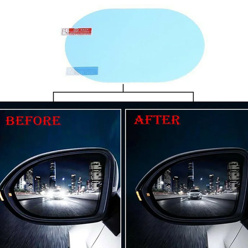 2PCS 자동차 스티커 방수 필름 자동차 백미러 자동차 - Anti Glare Car Rearview Mirror Film 리뷰 및 가격