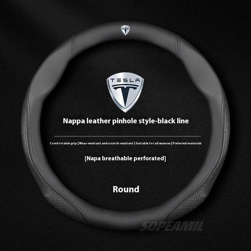 테슬라 모델 3 모델 Y 모델 S 모델 X 로드스터 스 - Car Steering Wheel Cover Anti Slip Breathable 리뷰 및 가격